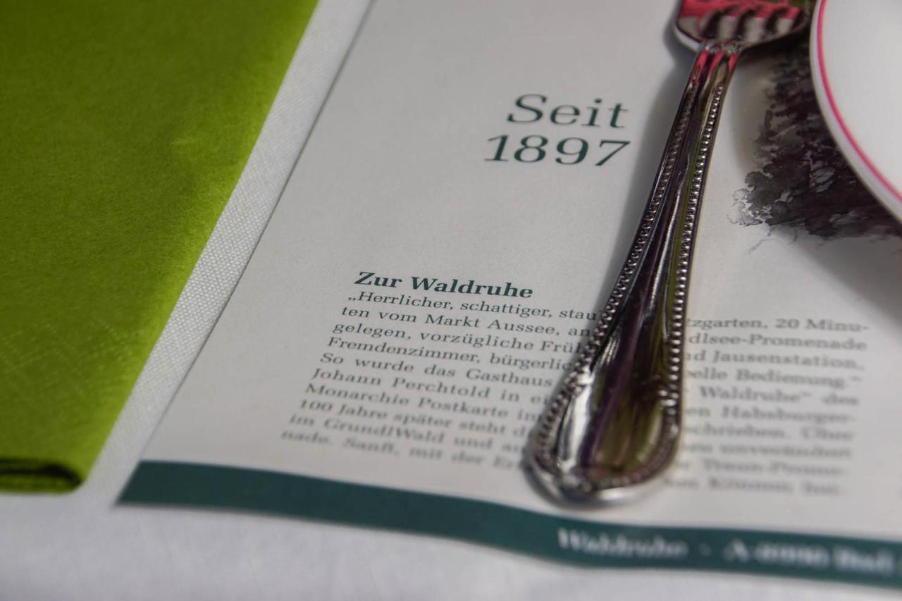Waldruhe - Bett, Fruehstueck & Ein Laecheln Bed & Breakfast Bad Aussee Exterior foto